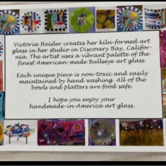 Handmade Cast Glass Pyramid “Solar Flare 2”  Brilliant Yellow Glass  4”x4” - Picture 9 of 9